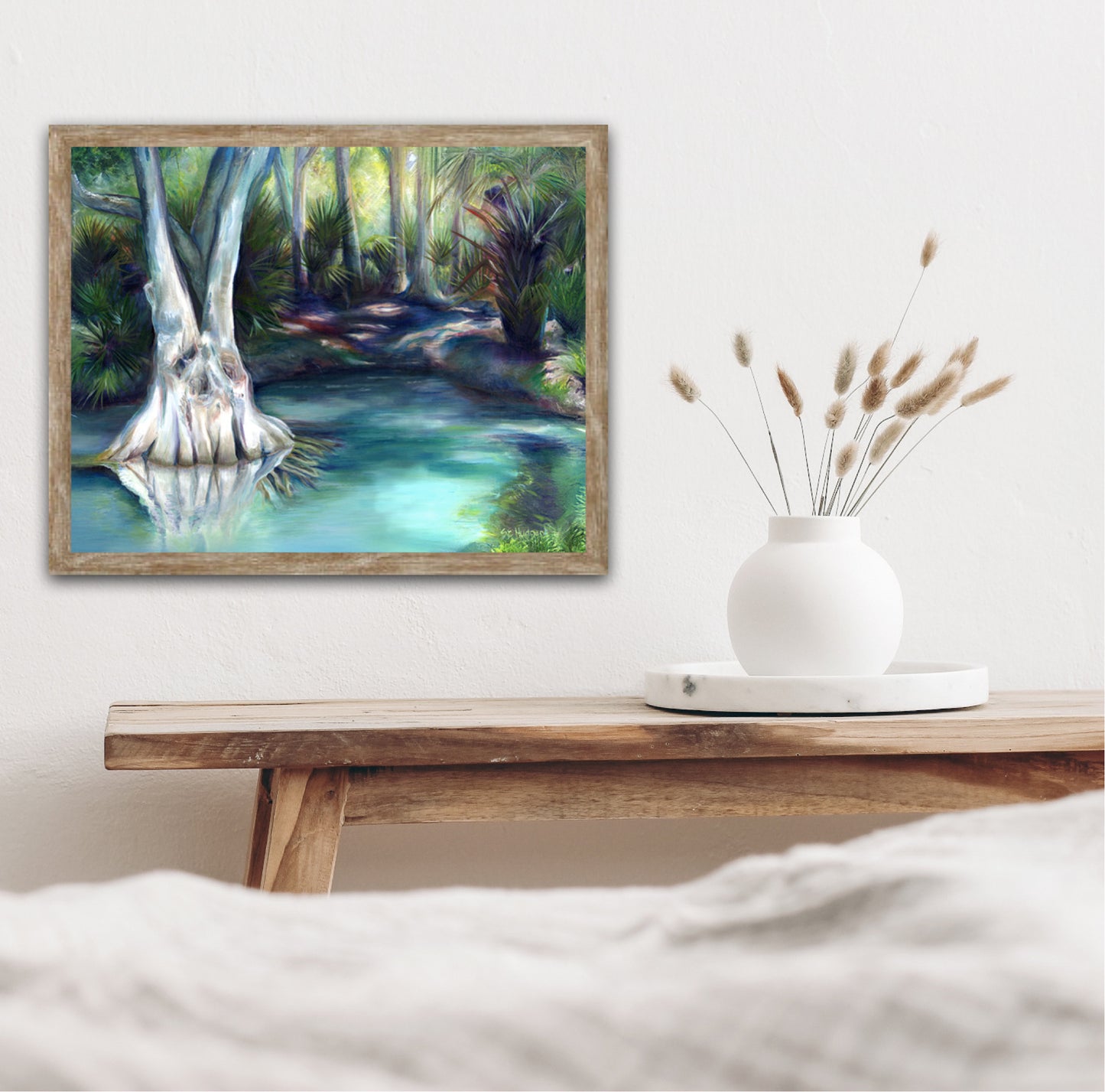 Rainbow Cove (canvas print)